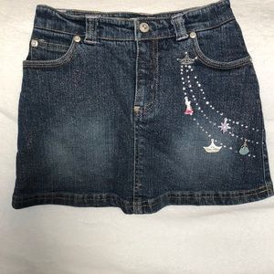 Girls denim Disney Princess Skirt